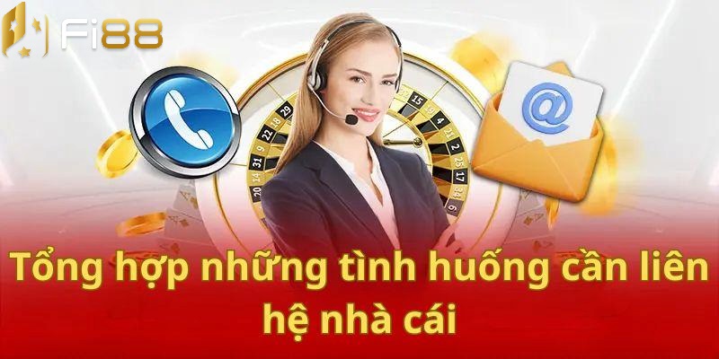 Tổng hợp những trường hợp người chơi cần liên hệ Fi88 ngay